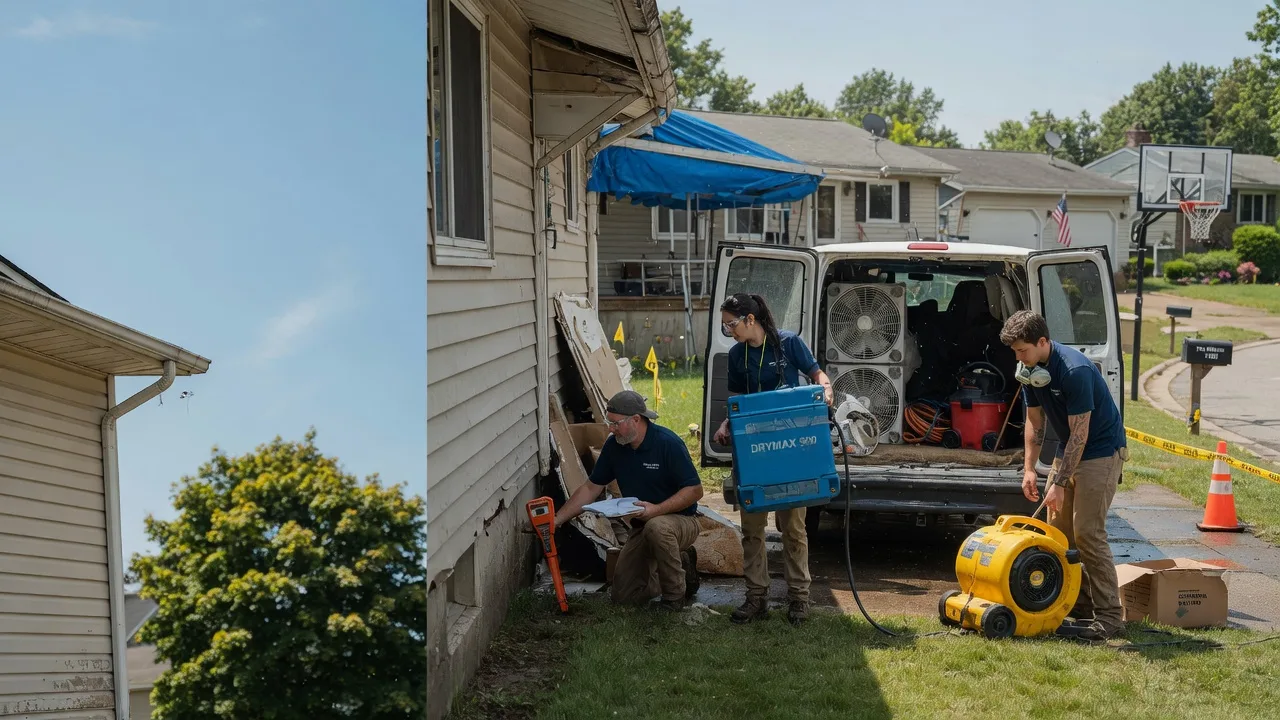 Ceiling Leak Cleanup in Leslie, WV near me