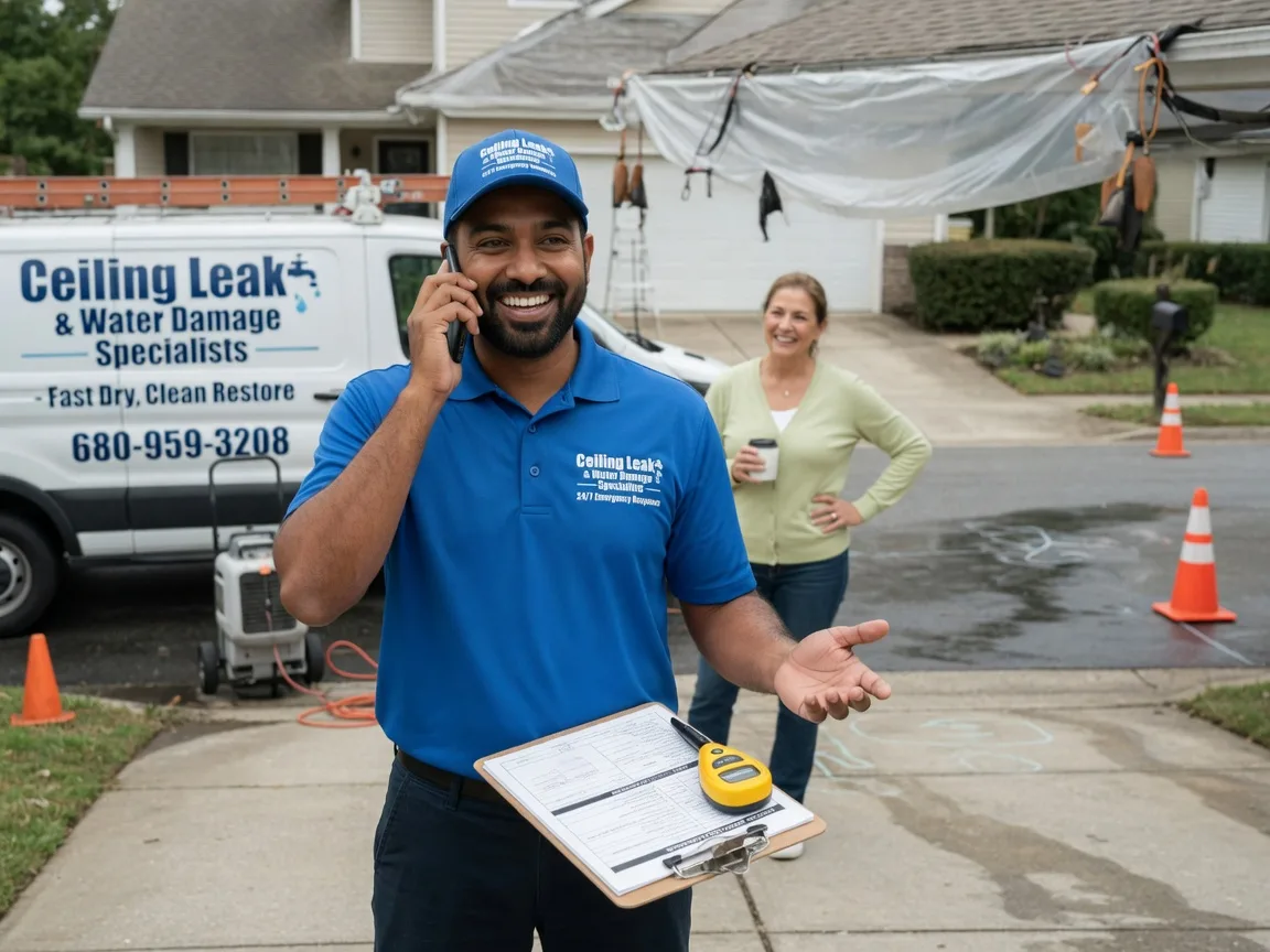 Ceiling Leak Cleanup Leslie, WV FAQs